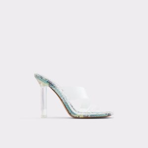 Aldo Aderra Na Podpatku Mule - Stiletto Sandále Svetlo Zelene | OJPSF-4756