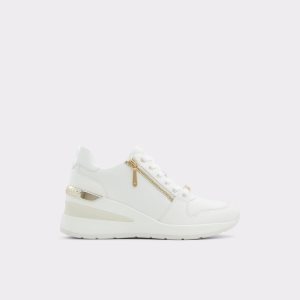 Aldo Adwiwiax Wedge - Wedge Tenisky Biele | MOAXN-8645