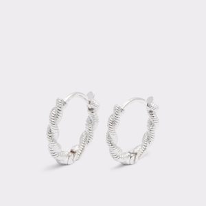 Aldo Adworeven Hoop Nausnice Strieborne | UBCYM-9623