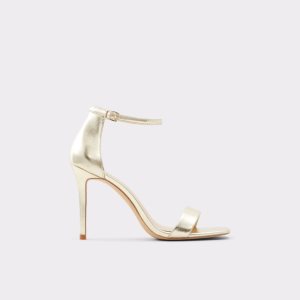 Aldo Afendaven Na Podpatku Sandal - Stiletto Podpätky Zlate | KVMXP-2059