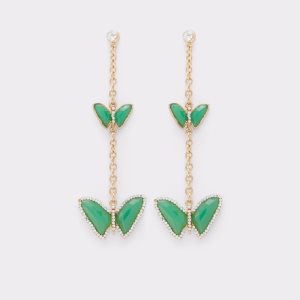 Aldo Alerelia Pendant Nausnice Zelene | MCWDF-0239