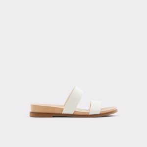 Aldo Aliawen Slapky Sandal Sandále Biele | KLOMD-3480
