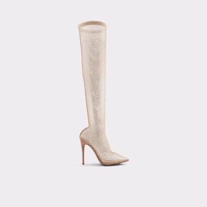 Aldo Arturi Over-the-knee - Stiletto Vysoke Cizmy Béžové | EBWLJ-1398
