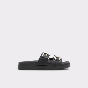 Aldo Asae Slapky Sandal Sandále Čierne | VCFXJ-1835
