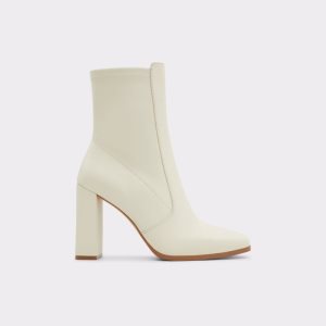 Aldo Audrella Clenkove Cizmy Biele | DOSQP-5602