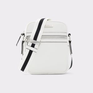 Aldo Bandslam Crossbody Kabelka Biele | ZGRCM-0236