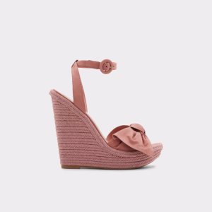 Aldo Besch Wedge Sandal - Wedge Sandále Svetlo Ruzove | KRVAG-0362