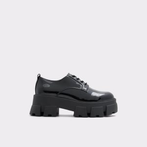 Aldo Bigbang - Lug Sole Balerinky Čierne | HZQFK-4691