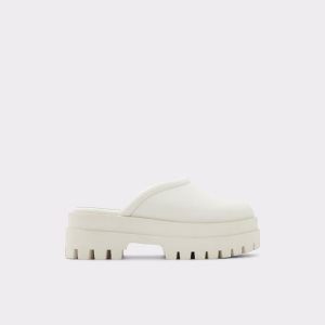 Aldo Biglease Mule - Lug Sole Mules Biele | UMGFH-9371