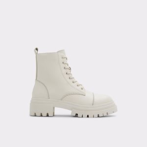 Aldo Bigmark - Lug Sole Bojové topánky Biele | COIGX-5071