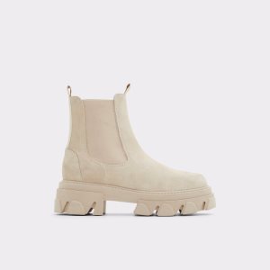 Aldo Bigtrek - Lug Sole Chelsea Cizmy Svetlo Béžové | HMAVP-9763