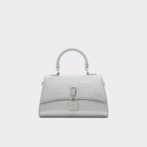 Aldo Blinggyx Top Handle Spojková Taška Strieborne | TNYVJ-0329