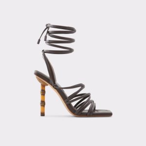 Aldo Bodisse Remienkové Na Podpatku Sandal - Stiletto Sandále Červené | EQZFO-0135