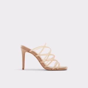Aldo Brigette Remienkové Na Podpatku Sandal - Stiletto Sandále Béžové | FUDNL-9832