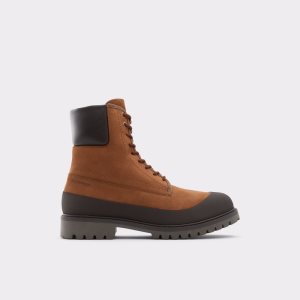 Aldo Careg Snurovacie Topanky Hnede | OIPNK-5189