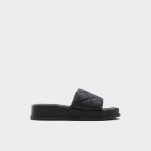 Aldo Carreaux Slapky Sandal - Flatform Sandále Čierne | OTCIM-9817