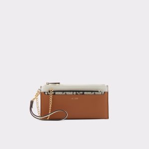 Aldo Catharina Wristlet Penazenky Hnede | JGHTO-5921