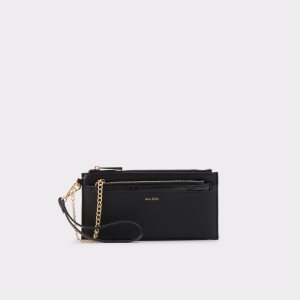 Aldo Catharina Wristlet Penazenky Čierne | BPCLX-7654