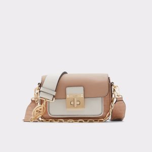 Aldo Celestica Crossbody Kabelka Svetlo Hnede | UPMXB-3607