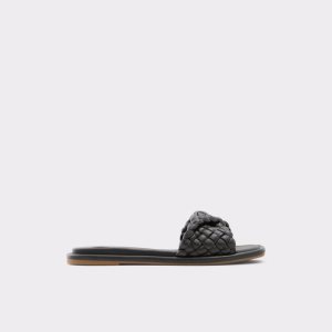 Aldo Chicago Slapky Sandal Sandále Čierne | REHWQ-6704