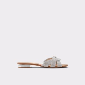 Aldo Coredith Slapky Sandal Sandále Strieborne | BWCDV-5293