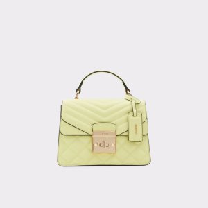 Aldo Cottin Top Handle Kabelky Svetlo Žlté | UCPEW-3895