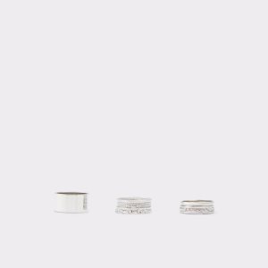 Aldo Cruviel Multi Finger Rings Prstene Strieborne | VAUKM-9326