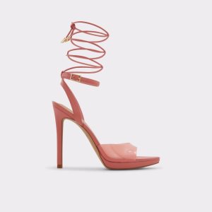 Aldo Docilla Remienkové Na Podpatku Sandal - Stiletto Topanky Na Platforme Ruzove | QCLDM-5861
