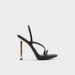 Aldo Dorah Sling Back Na Podpatku Sandal Sandále Čierne | FHDXK-1856