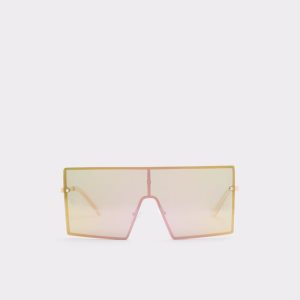 Aldo Dwawen Shield Slnecne Okuliare Ruzove Zlate | HVDKJ-8450
