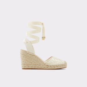 Aldo Efemina Wedge Sandal - Wedge Sandále Biele | KAJXT-5783