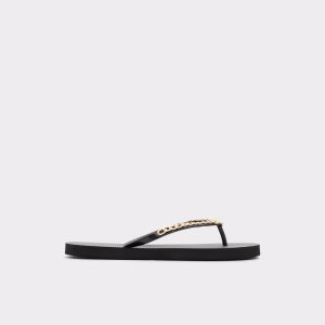 Aldo Enaldar Balerinky Sandal Sandále Čierne Zlate Viacfarebný | UNYSG-6749