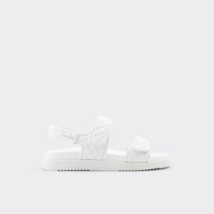 Aldo Eowiliwia Sling Back Sandal Sandále Biele | YOBGE-1479