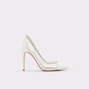 Aldo Fibeth High - Stiletto Podpätky Biele | CDEWU-8460