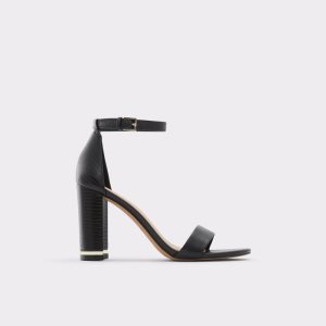 Aldo Frilajan High Sandal - Sandále Čierne | UHBVJ-8316