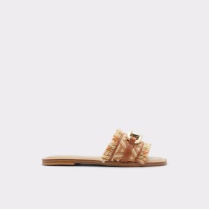 Aldo Fringie Slapky Sandal Sandále Hnede | LCTON-0857