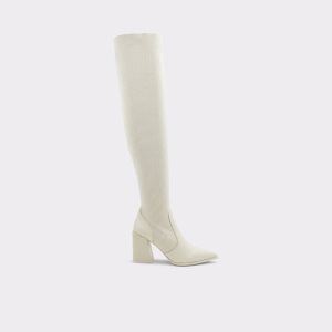 Aldo Ganini Knee-high Vysoke Cizmy Biele | QNHSJ-1793