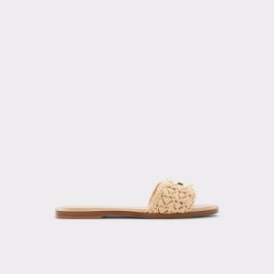 Aldo Glaeswen Slapky Sandal Sandále Béžové | OYTNI-9752
