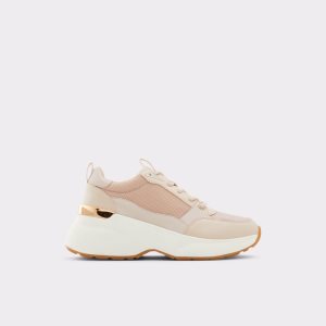Aldo Goodvibes Wedge - Micro Wedge Tenisky Svetlo Ruzove | CDAIV-1439