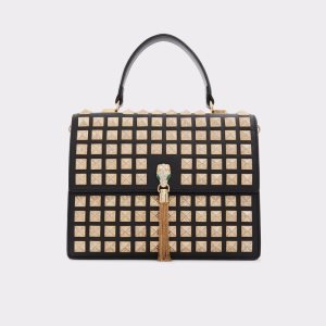 Aldo Grandsnake Top Handle Spojková Taška Čierne | ITQUO-9837