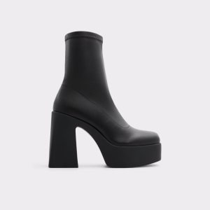 Aldo Grandstep Clenkove Cizmy Čierne | GLSFU-9853