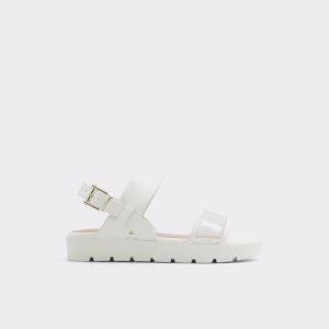 Aldo Hailey Balerinky Sandal - Lug Sole Sandále Biele | LEURN-4329