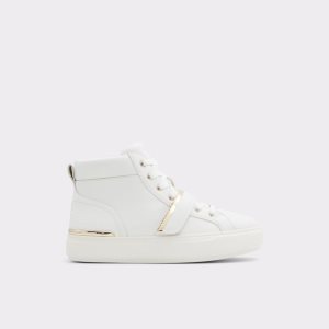 Aldo Halenna High Top - Cup Sole Tenisky Biele | HKWGZ-7649