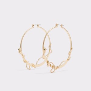 Aldo Jessielea Hoop Nausnice Tmavo Zelene | SDMRP-5381