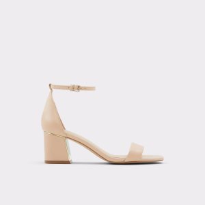 Aldo Kedeaviel Na Podpatku Sandal Podpätky Béžové | UIXWL-7315