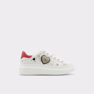 Aldo Lovekey Low Top - Cup Sole Tenisky Biele | VOCJK-4653