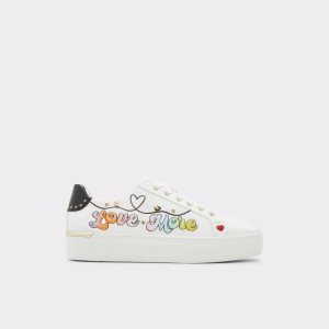 Aldo Lovemore Low Top Tenisky Biele Viacfarebný | VSRJF-6853