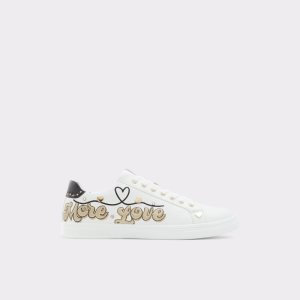 Aldo Lovewalk Low Top Tenisky Biele | RSVYQ-0572
