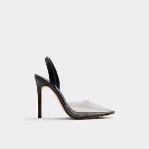 Aldo Marie Sling Back High - Stiletto Podpätky Čierne | ZKUVW-9507