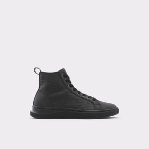 Aldo Mirardo High Top Tenisky Čierne | JFHLP-4926